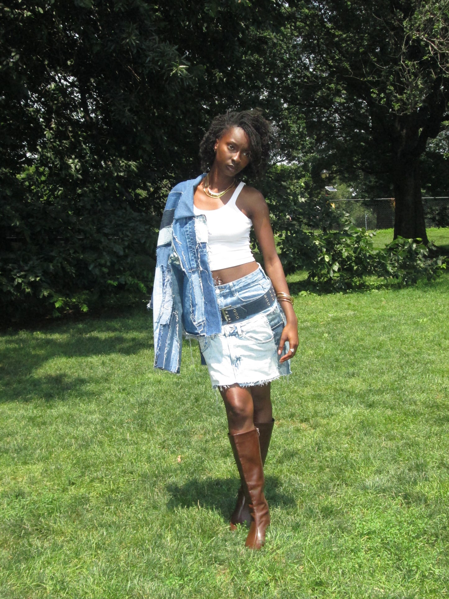 Double Trouble Midi Skirt.