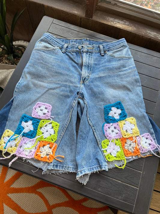 Flower Patch Jorts